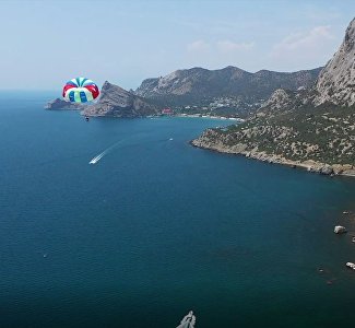 Diving into the sky: Sudak and the Noviy Svet on a summer video