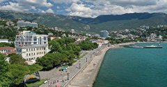 View of the Yalta embankmen