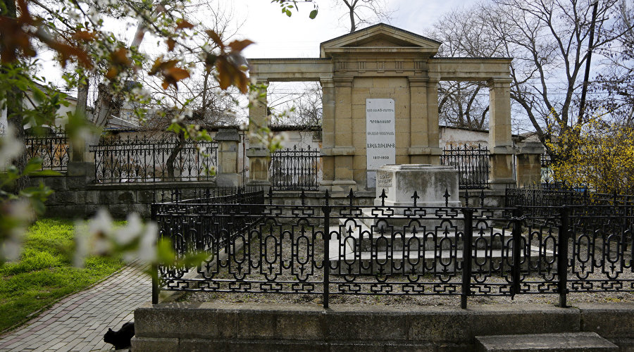 The grave of Ivan Aivazovsky