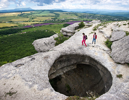 Stone Well at Tash-Dzhargan