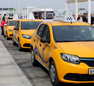 Taxi and car rental centres