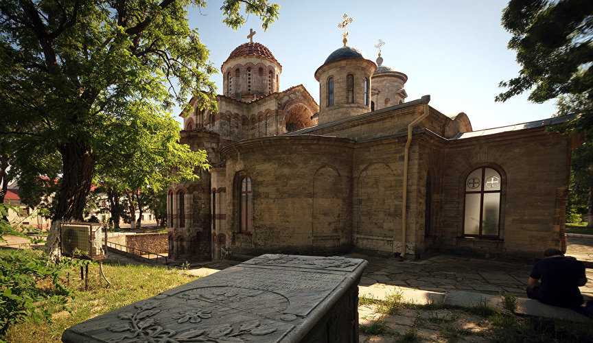 St John the Baptist Church, one of the oldest Orthodox churches in Crimea as well as in Russia