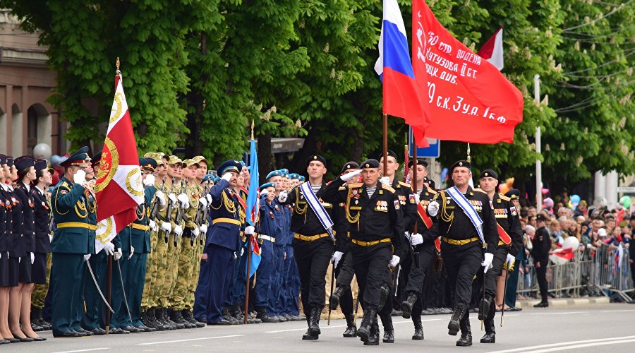 Victory Parade in Simferopol