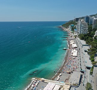 Crimea received the first million tourists since the beginning of July