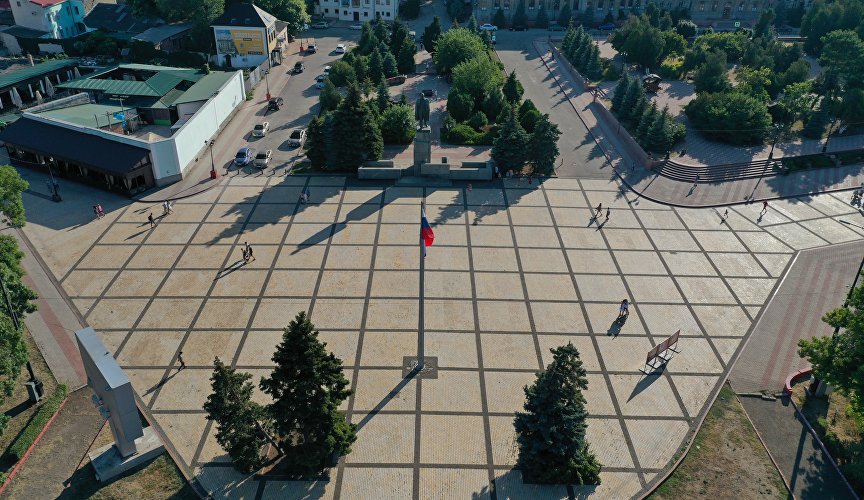 Lenin Square in Kerch