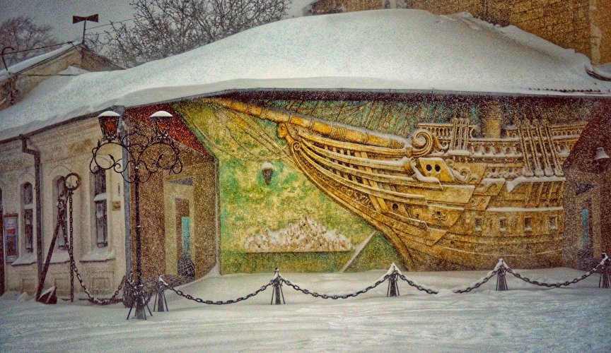 Winter in Feodosia