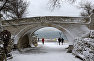 Lovers' bridge in Sevastopol