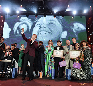 The prize winners of the Road to Yalta Festival awarded in Crimea