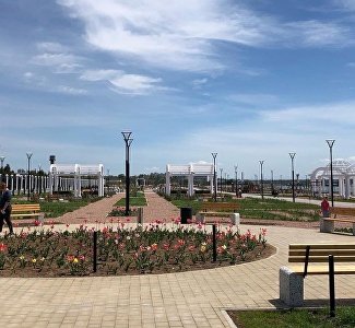 New embankment was opened in Saki for Crimeans and tourist