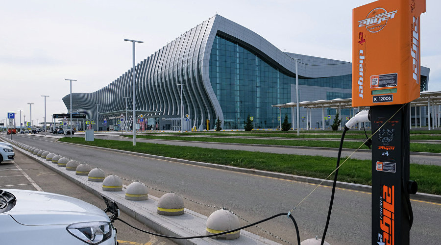 Electric car recharging stations