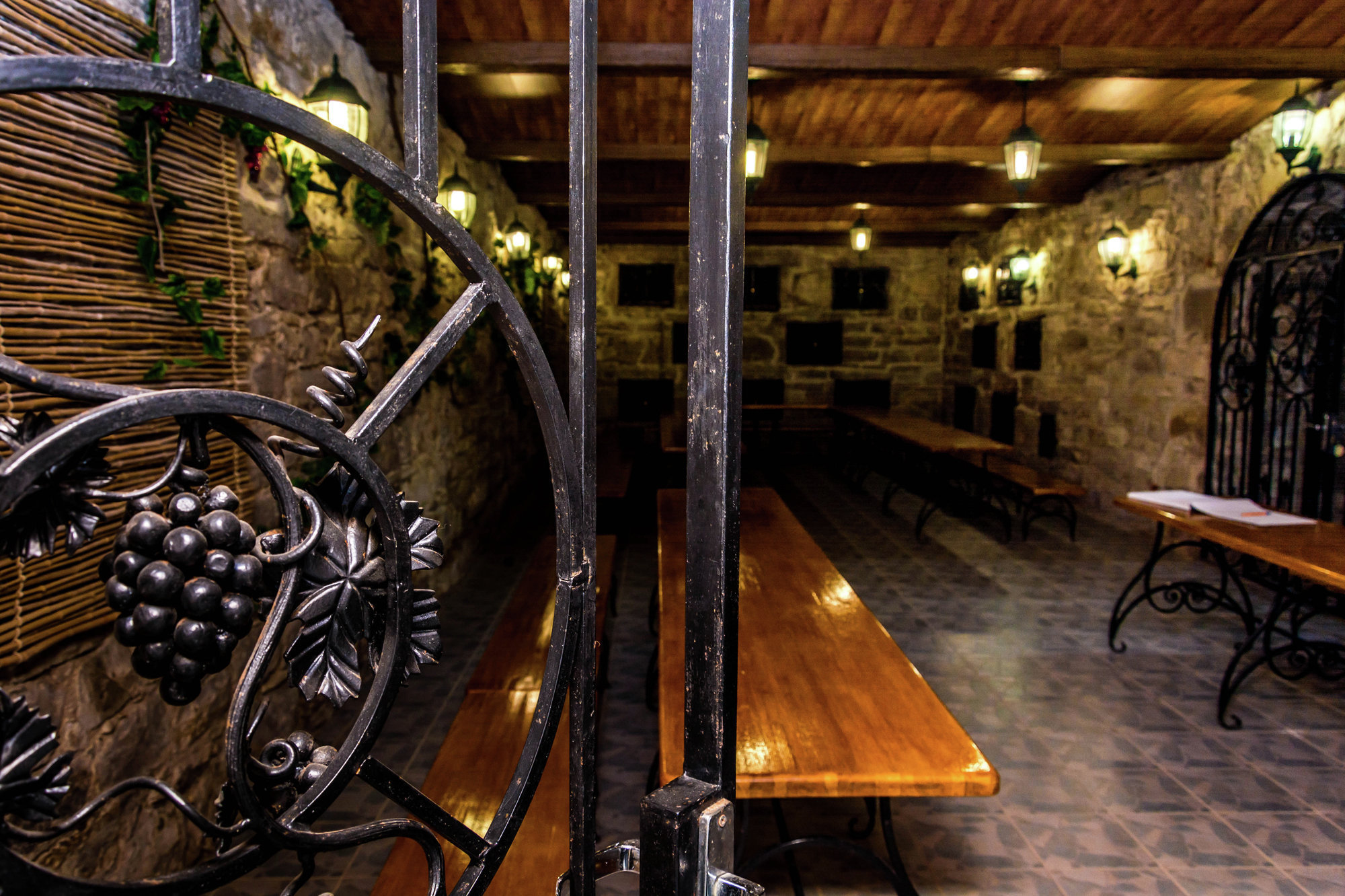 Tasting room of the Solnechnaya Dolina winery