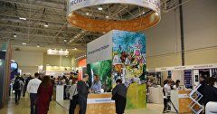 Crimea stand at the Intourmarket International Tourism Exhibition