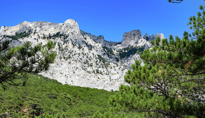 View of Ai-Petri Mountain
