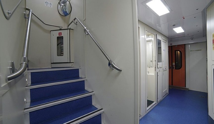 Corridor in the SV carriage