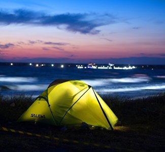 Crimea topped the rating of destinations for this summer camping vacations