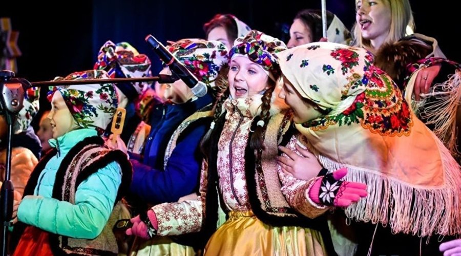 New Year's fun for children in Simferopol