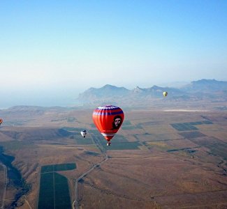 A balloon festival to be held in Crimea