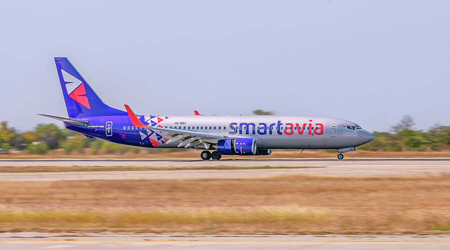 Airline plane Smartavia