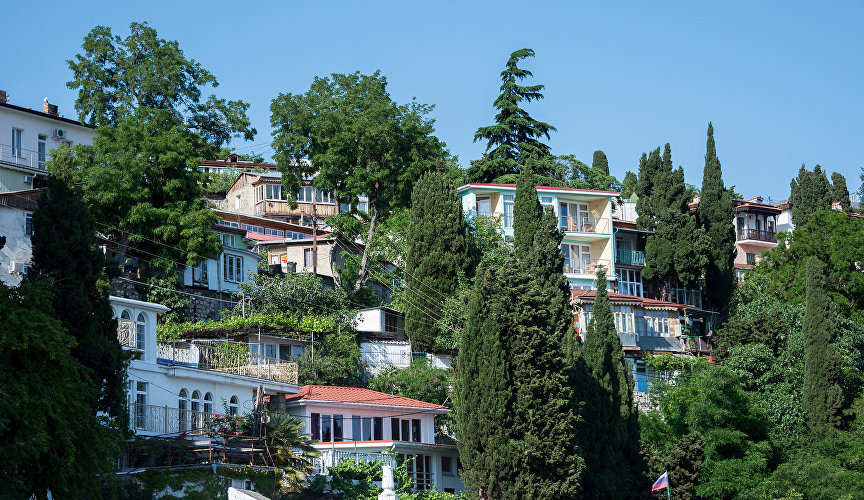 Residential houses of Gurzuf
